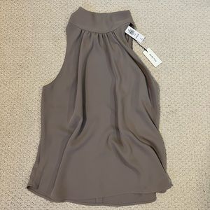 Aritzia modern taupe Vitea top size large